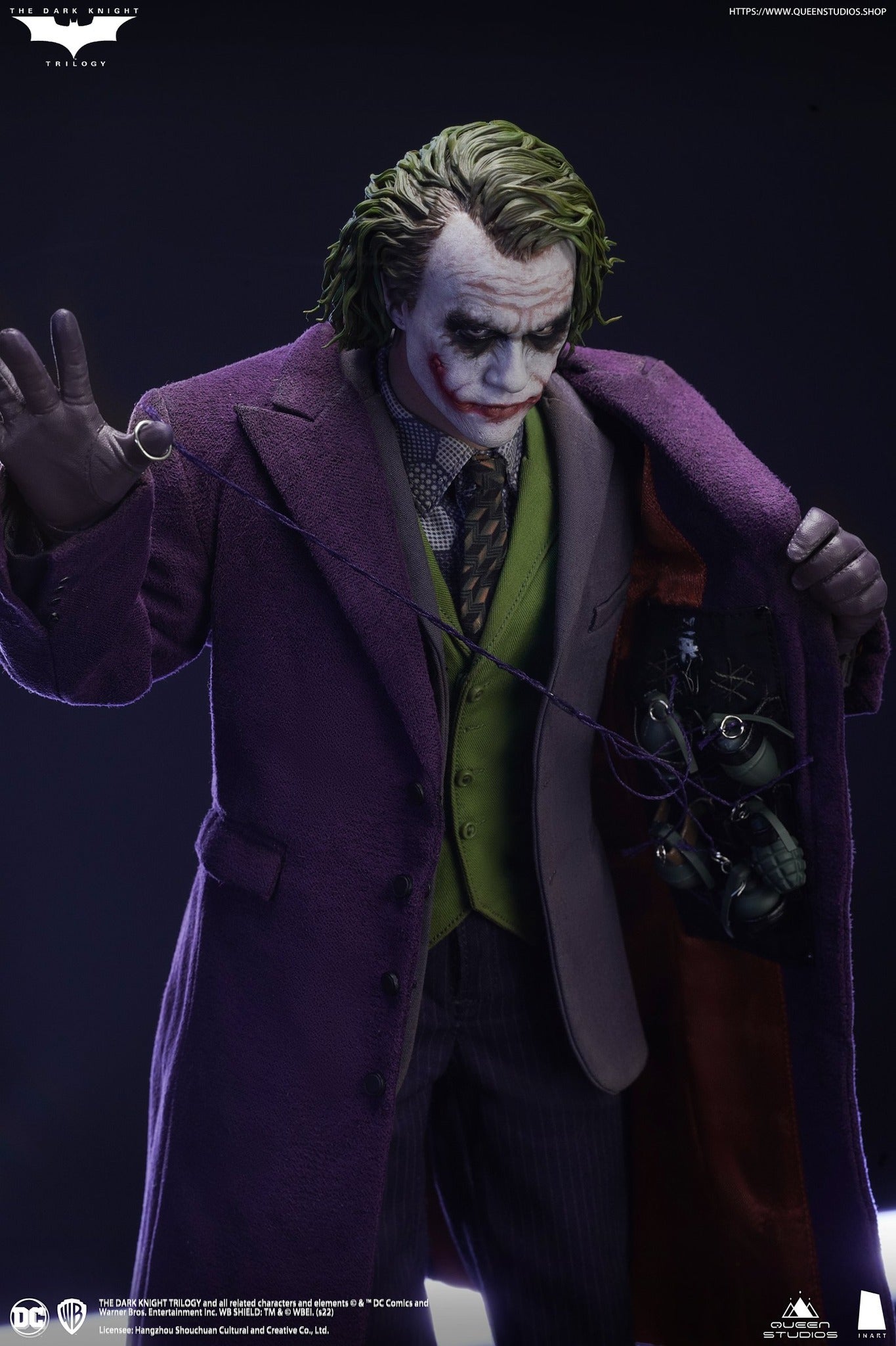 InArt The Dark Knight - The Joker 1/6th scale Collectible Figure (Premium Edition)