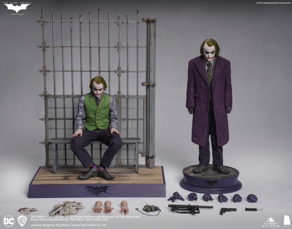 InArt The Dark Knight - The Joker 1/6th scale Collectible Figure (Deluxe Edition)