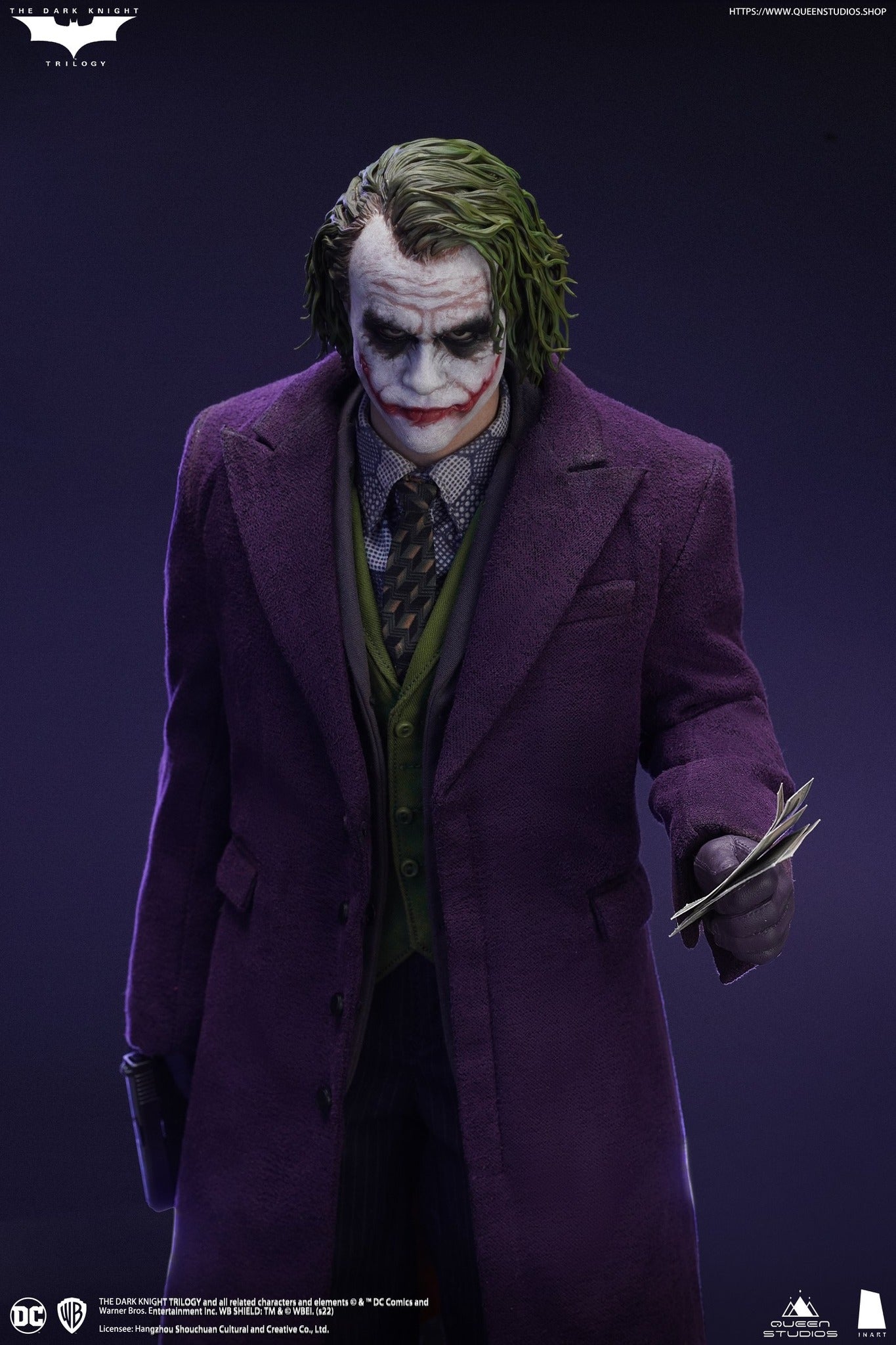 InArt The Dark Knight - The Joker 1/6th scale Collectible Figure (Premium Edition)