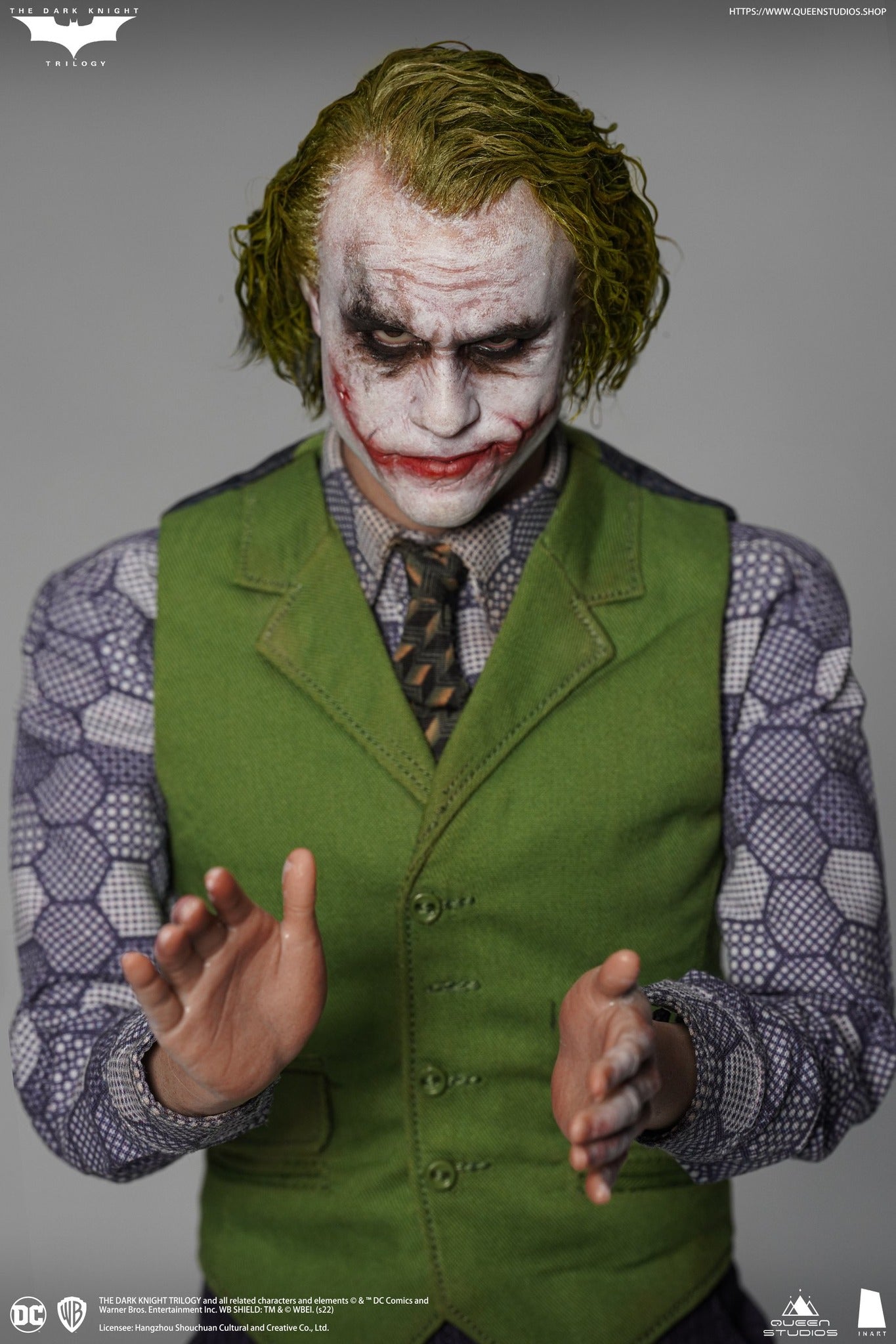 InArt The Dark Knight - The Joker 1/6th scale Collectible Figure (Deluxe Edition)