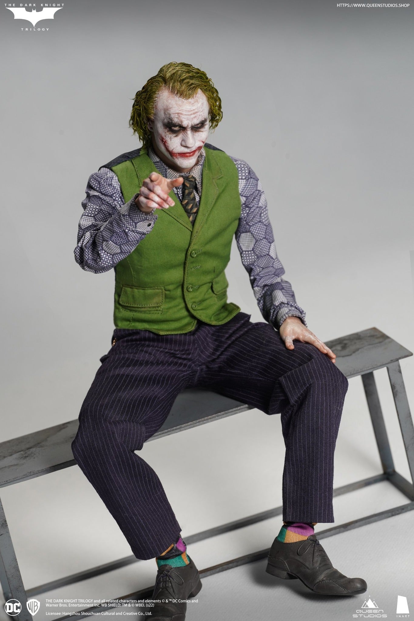 InArt The Dark Knight - The Joker 1/6th scale Collectible Figure (Deluxe Edition)