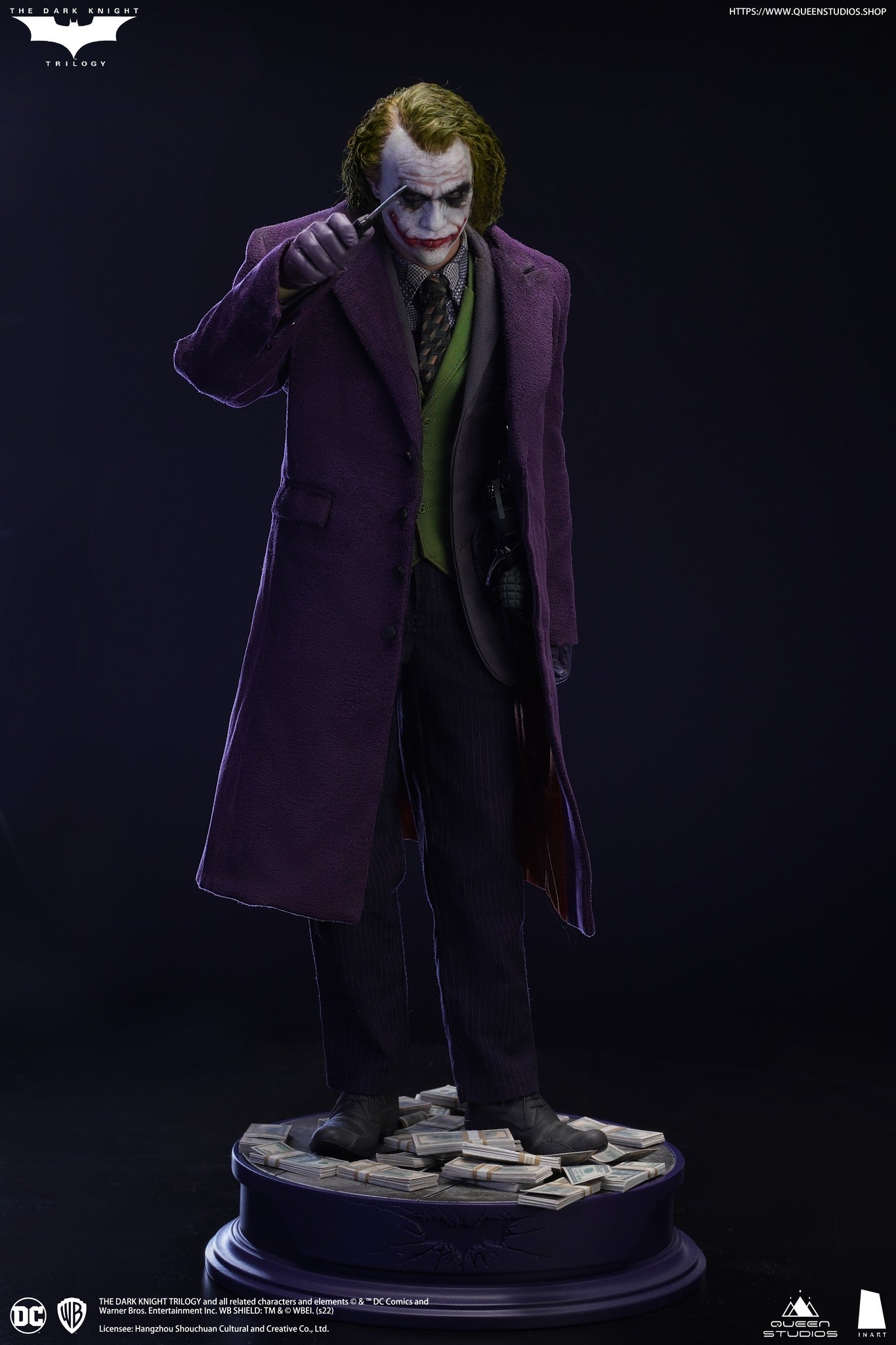 InArt The Dark Knight - The Joker 1/6th scale Collectible Figure (Deluxe Edition)