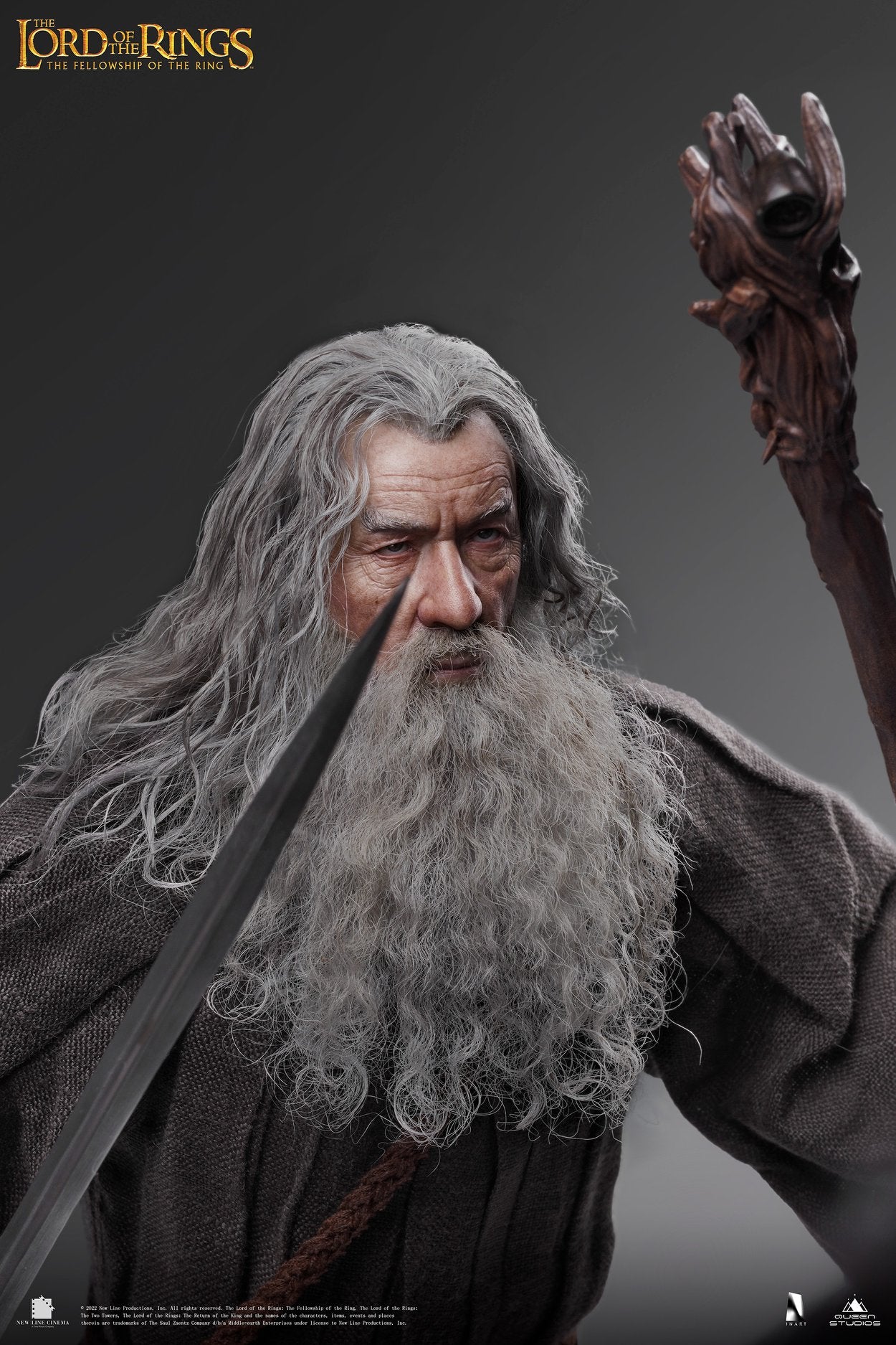 InArt The Lord Of The Rings The Fellowship Of The Ring – Gandalf  1/6th Scale Collectible Figure