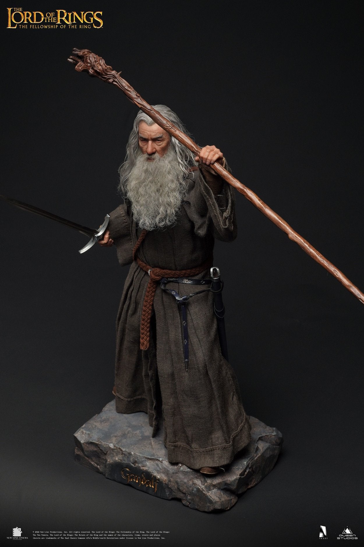 InArt The Lord Of The Rings The Fellowship Of The Ring – Gandalf  1/6th Scale Collectible Figure