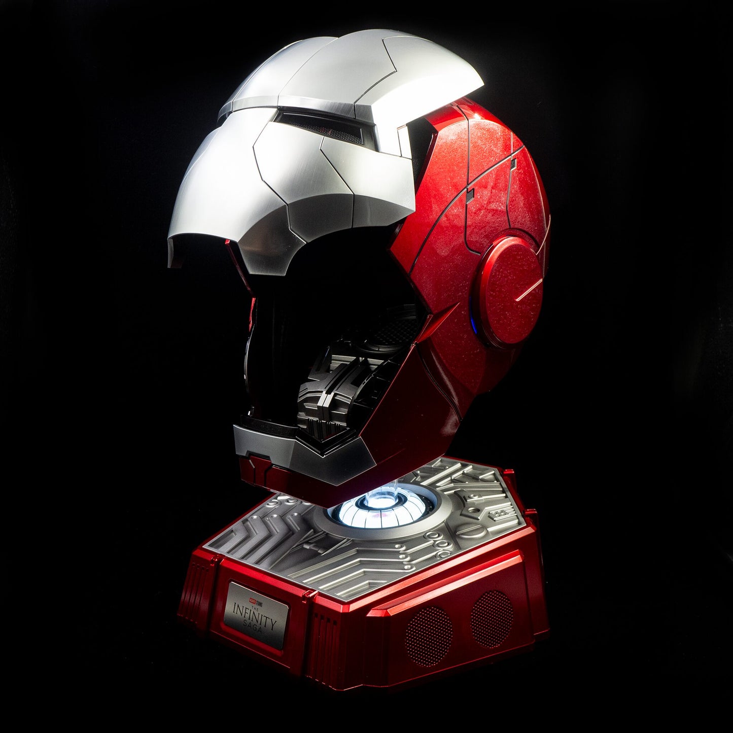 Killerbody Life Size Collectable—Iron Man Mark V Helmet With Bluetooth Speaker