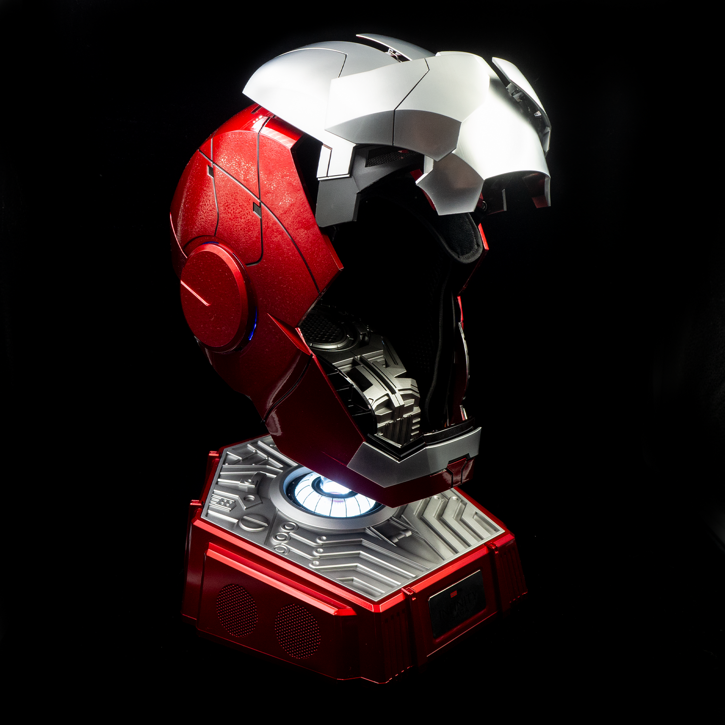 Killerbody Life Size Collectable—Iron Man Mark V Helmet With Bluetooth Speaker