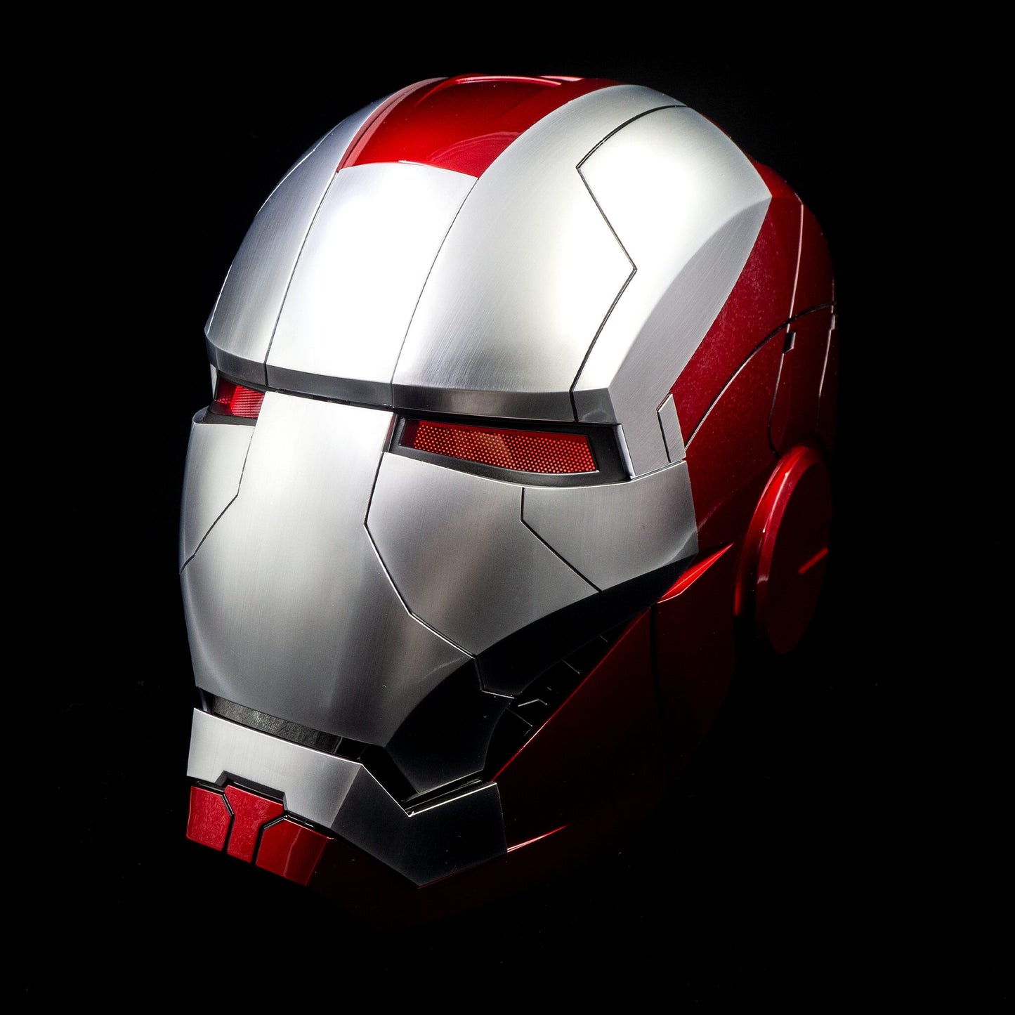 Killerbody Life Size Collectable—Iron Man Mark V Helmet With Bluetooth Speaker