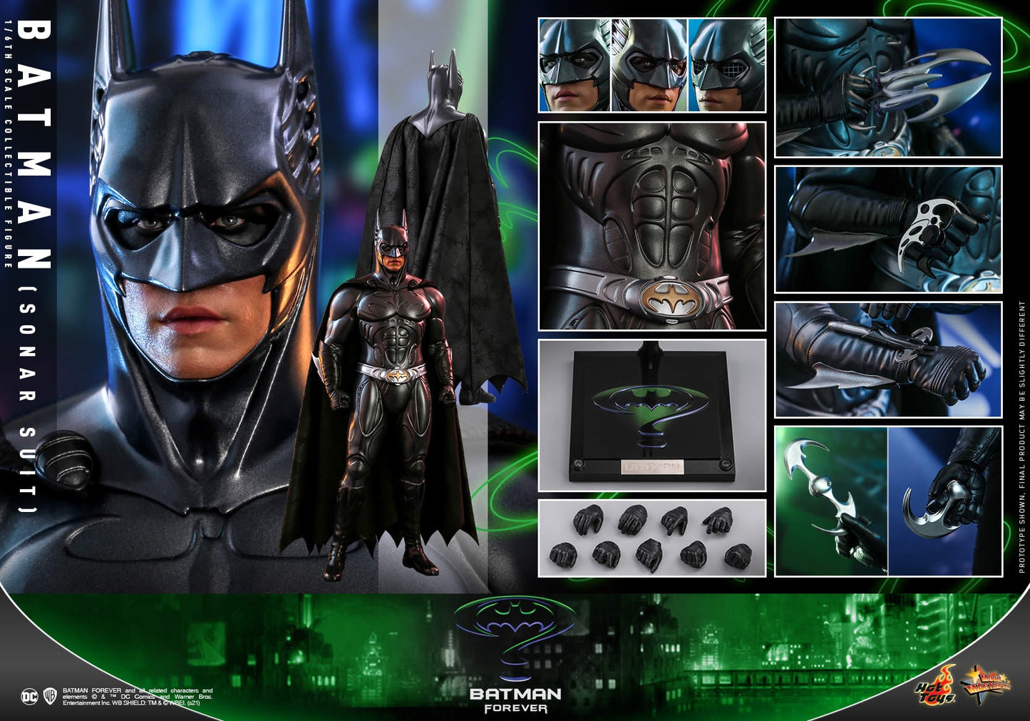 Hot Toys Batman Forever - Batman (Sonar Suit) MMS593