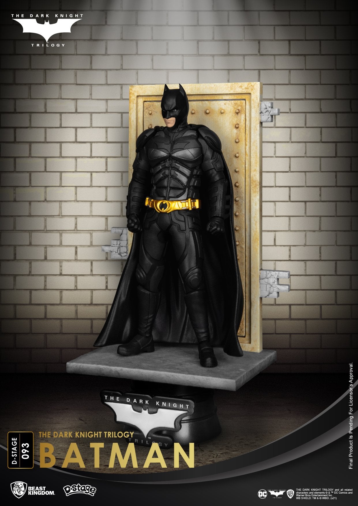 Beast Kingdom Diorama Stage-The Dark Knight Trilogy- Batman