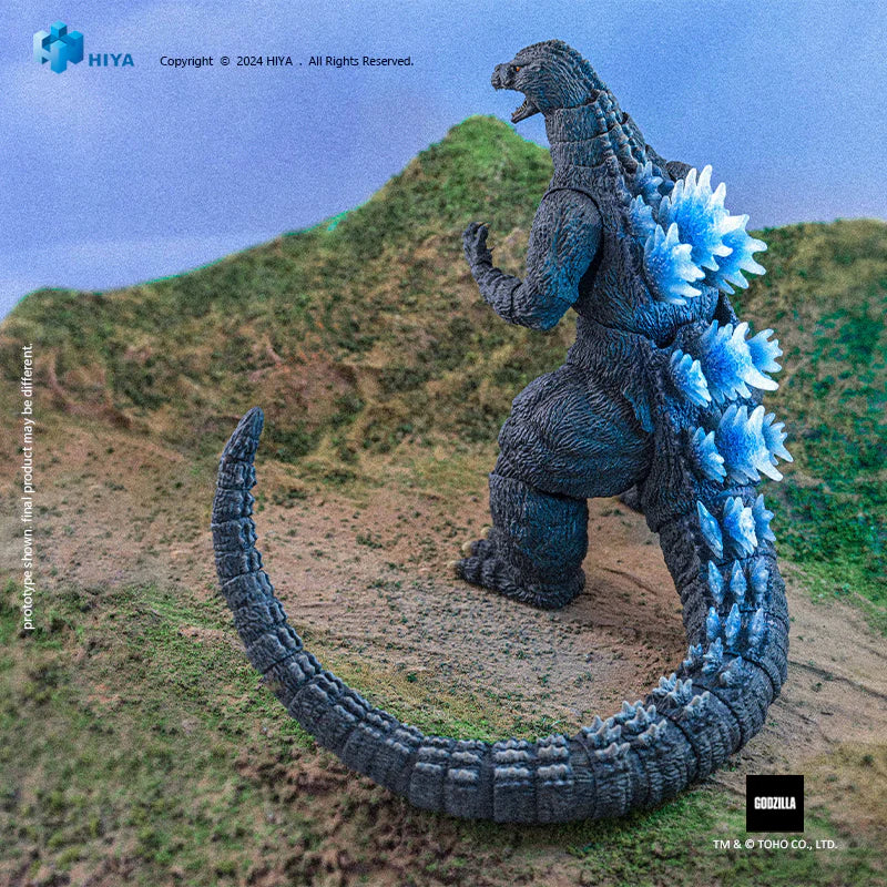 HIYA Exquisite Basic Series None Scale 7 Inch Godzilla vs. King Ghidorah Heat Ray Godzilla Hokkaido Ver. Action Figure EBG0164