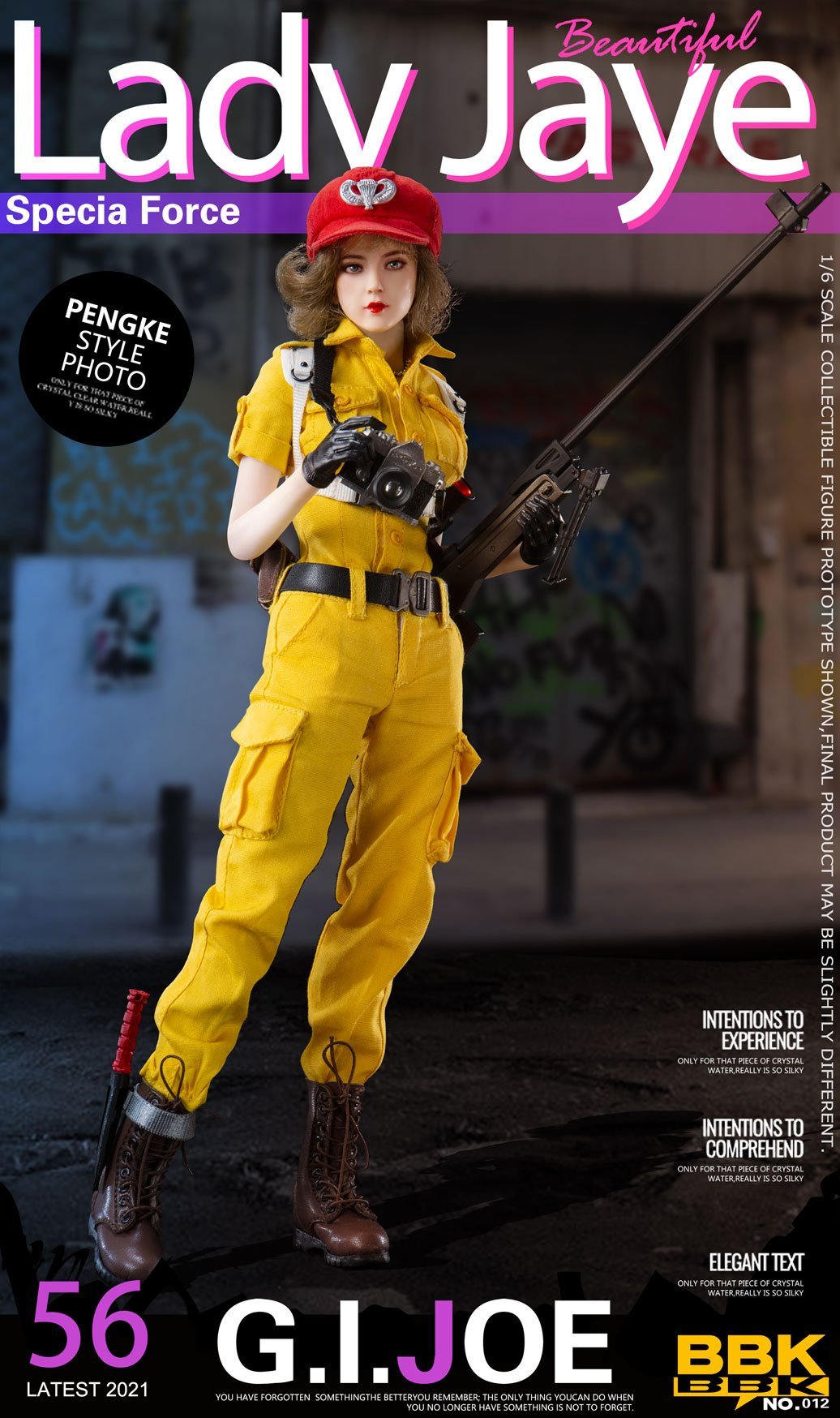 BBK BBK012 1/6 Scale Lady Jaye figure