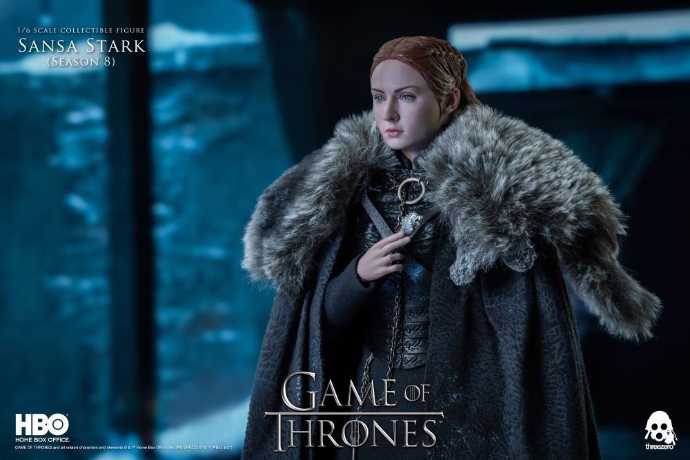 Threezero Game of Thrones Sansa Stark (Season 8) 1/6 Scale Figure