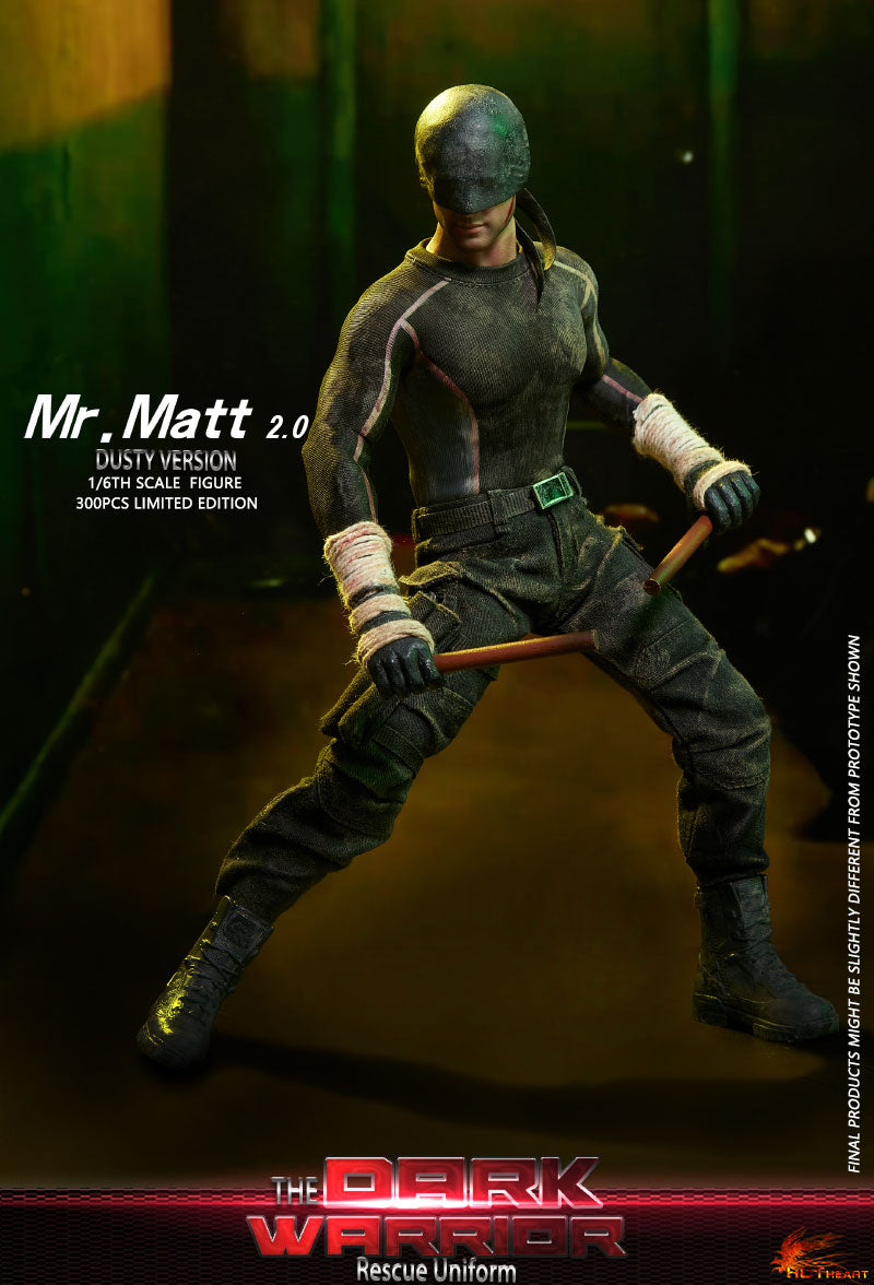 Hot Heart The Dark Warrior – Rescue Uniform (Dusty Version) 1:6 Scale Collectible Figure