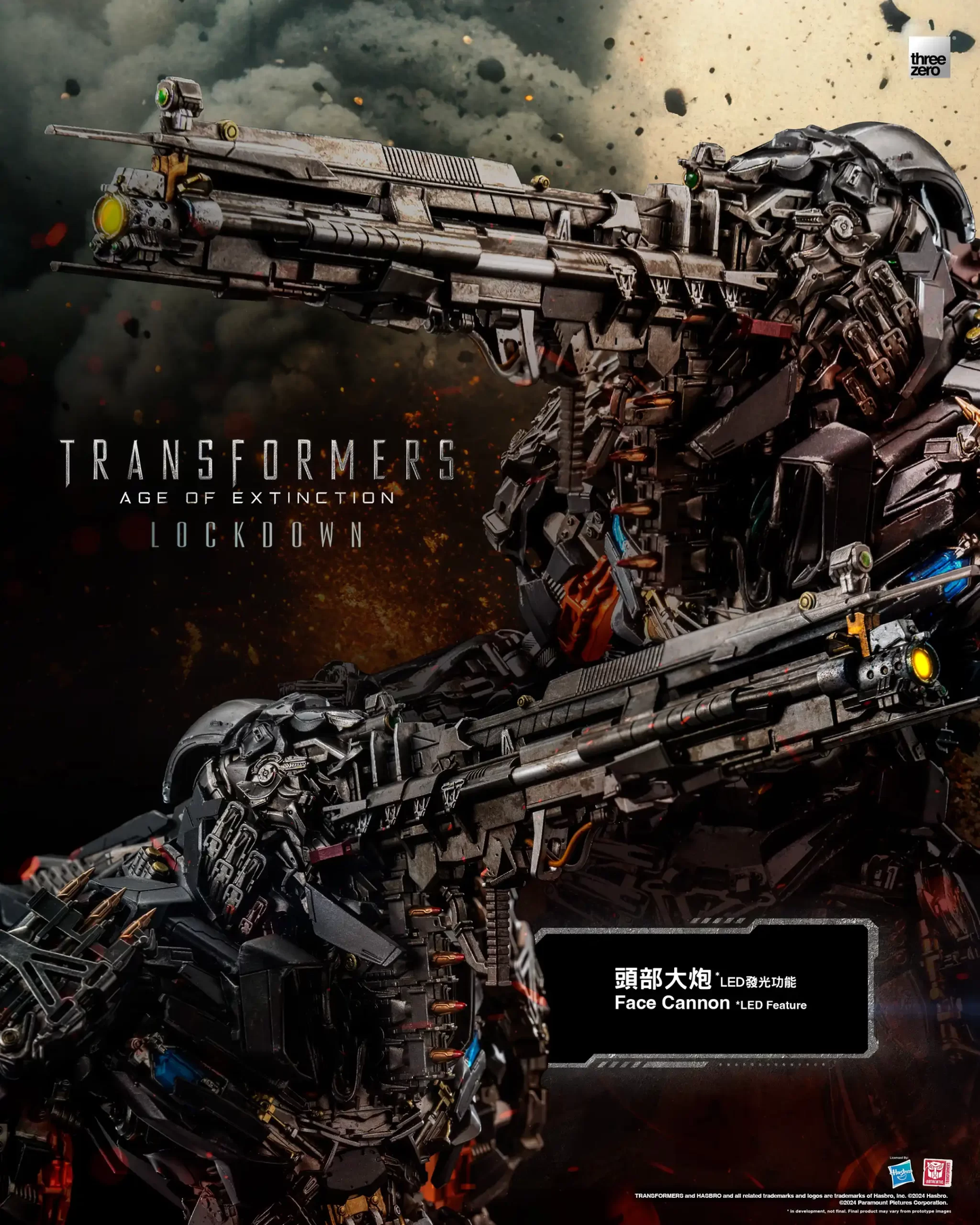 Threezero Transformers: Age of Extinction DLX Lockdown 3Z0471