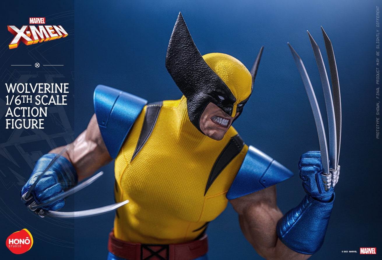 Honō Studio X Hot Toys X-men Wolverine Action Figure HS01