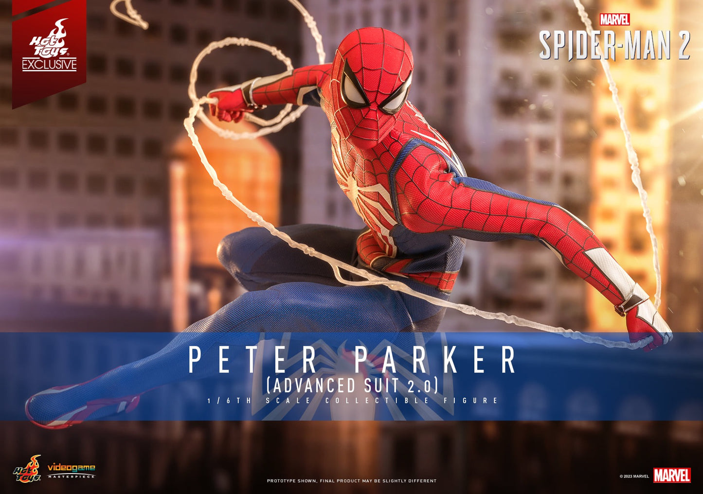 Hot Toys "Marvel's Spider-Man 2" - Peter Parker (Advanced Suit 2.0) 1:6 Scale Collectible Figure (Limited 300 Pcs In Hong Kong Market) VGM54