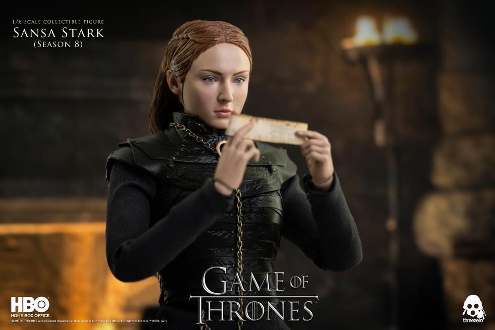 Threezero Game of Thrones Sansa Stark (Season 8) 1/6 Scale Figure