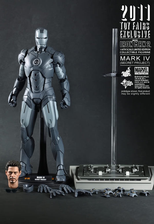 Hot Toys Iron Man 2 - Mark IV (Secret Project) MMS153