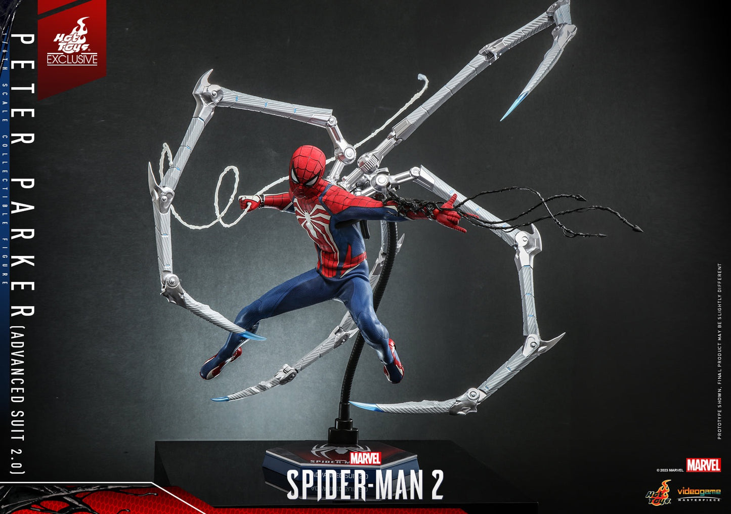 Hot Toys "Marvel's Spider-Man 2" - Peter Parker (Advanced Suit 2.0) 1:6 Scale Collectible Figure (Limited 300 Pcs In Hong Kong Market) VGM54