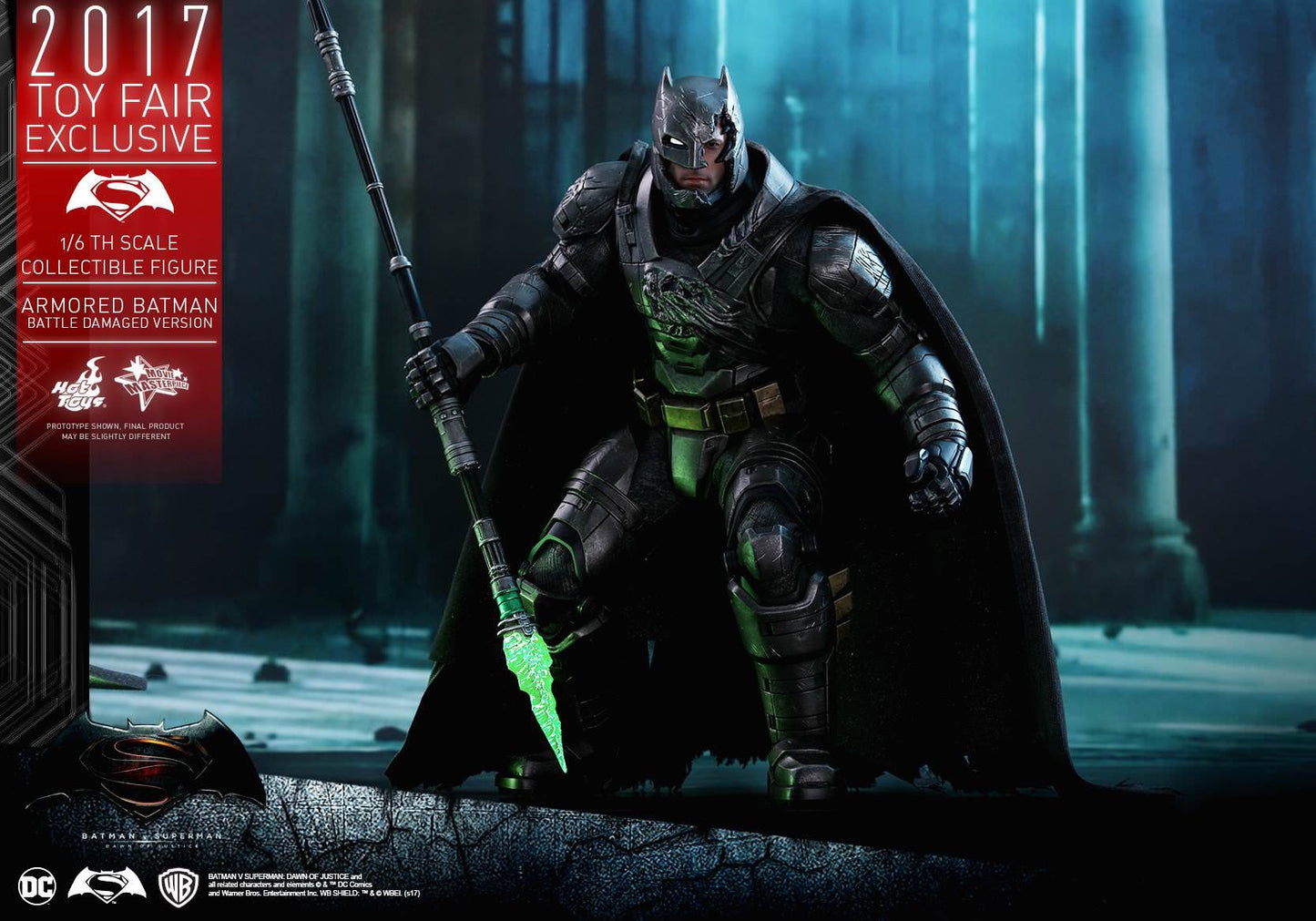 Hot Toys Batman v Superman: Dawn of Justice - Armored  (Battle Damaged Version) MMS417