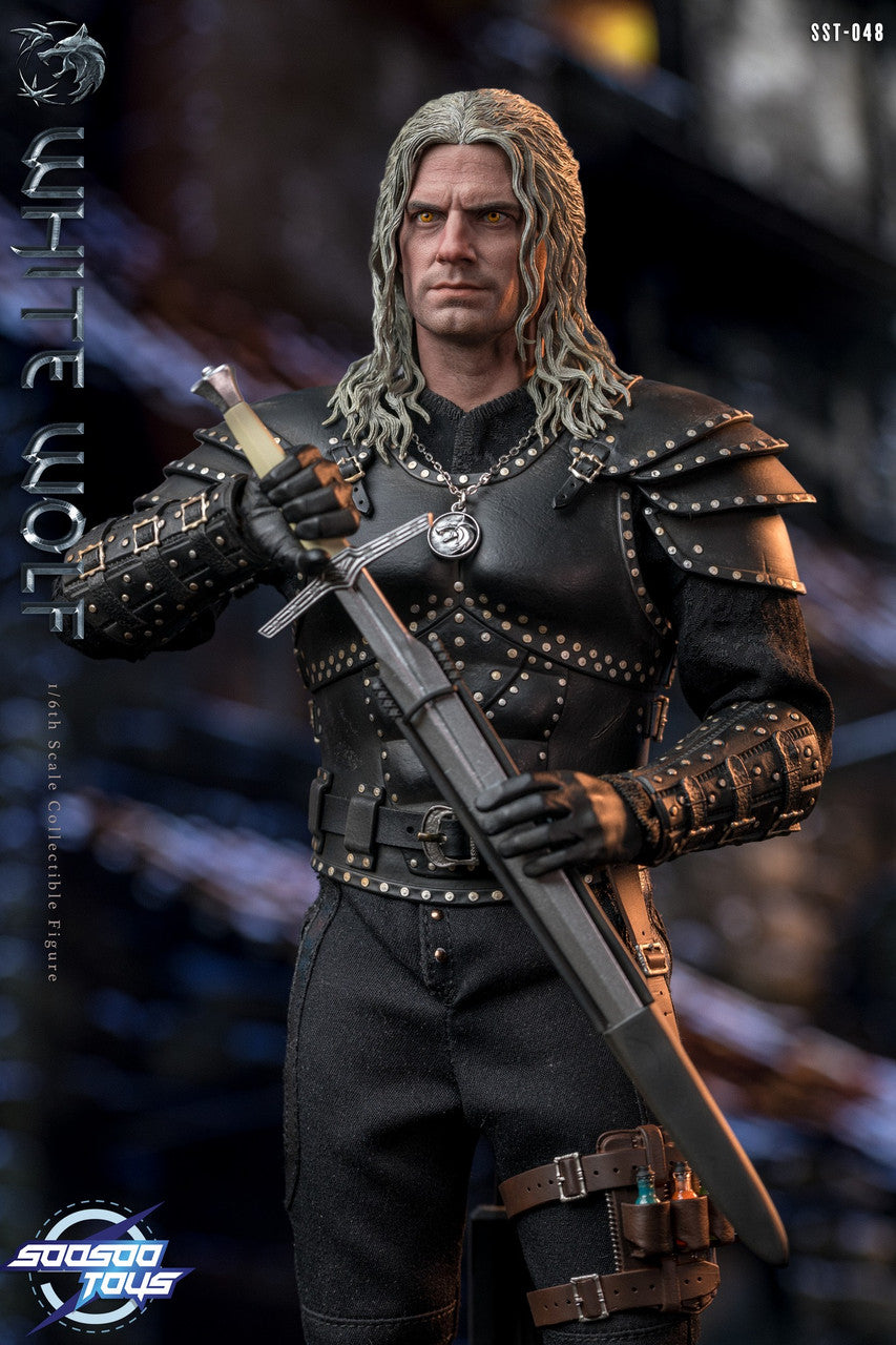 Soosootoys White Wolf 1:6 Scale Collectible Figure