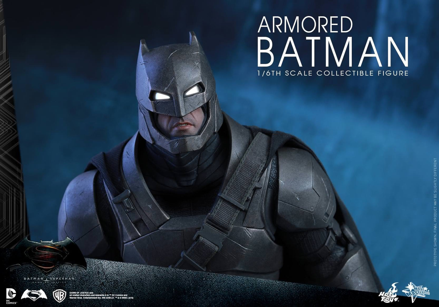 Hot Toys Batman v Superman: Dawn of Justice - Armored MMS349