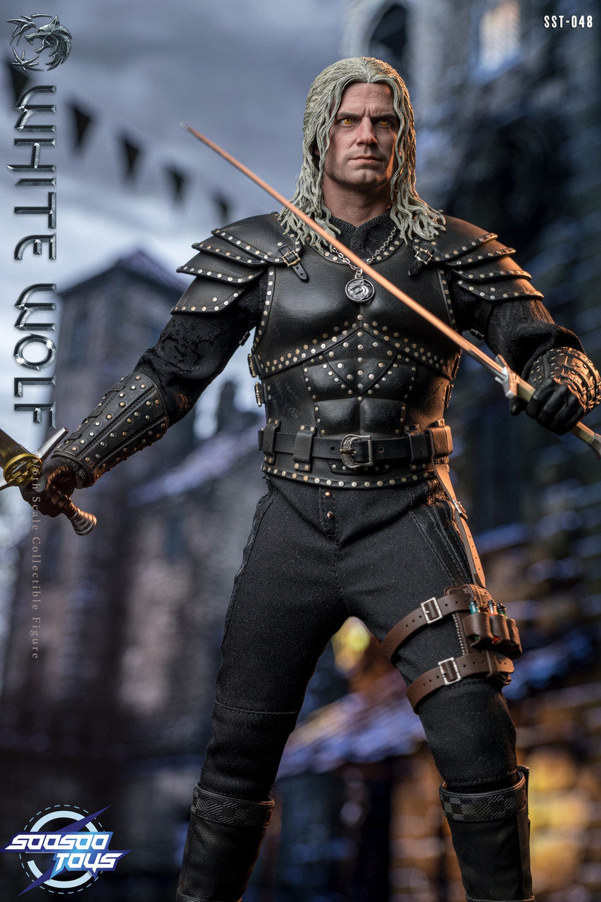 Soosootoys White Wolf 1:6 Scale Collectible Figure