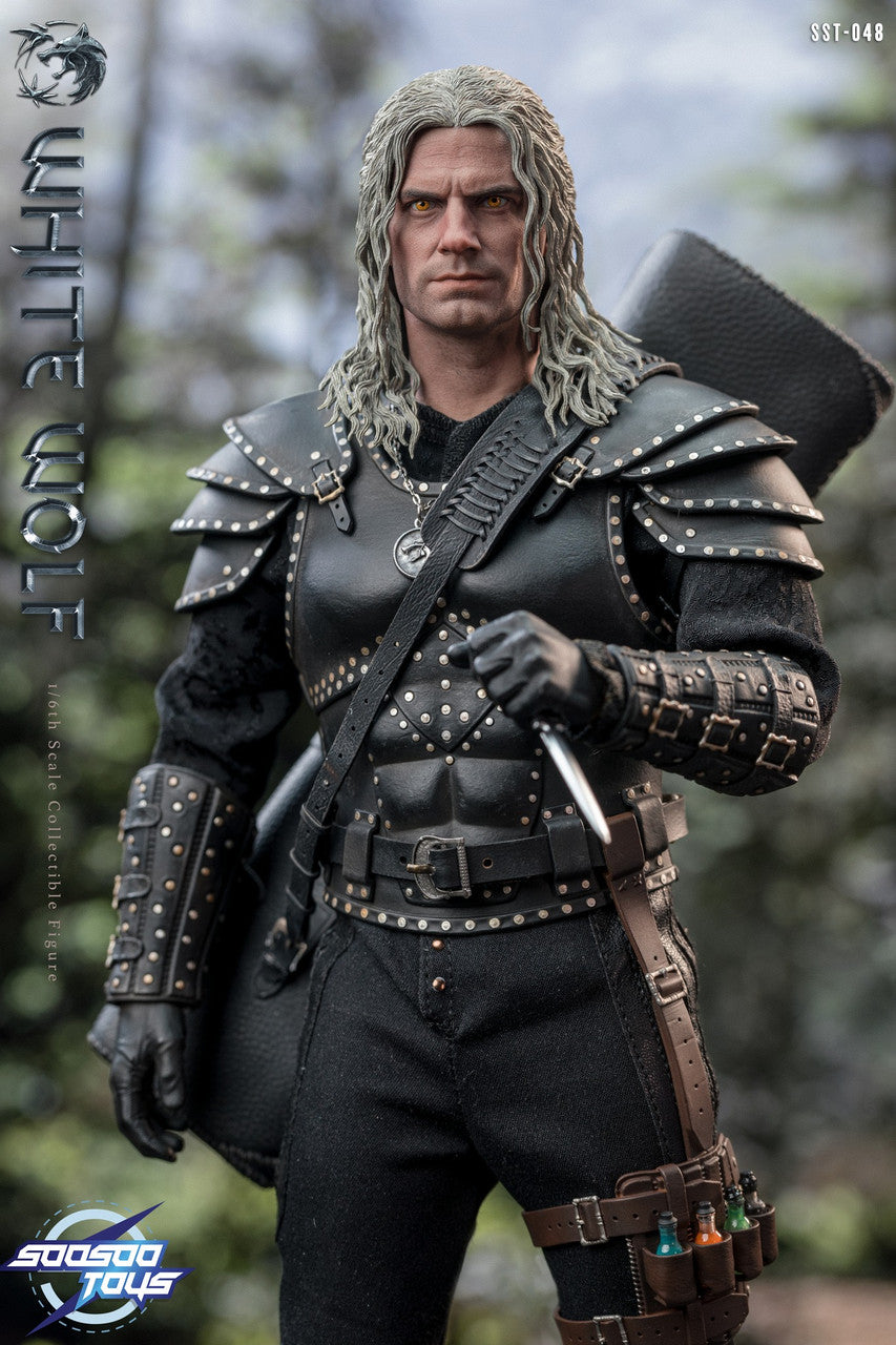 Soosootoys White Wolf 1:6 Scale Collectible Figure