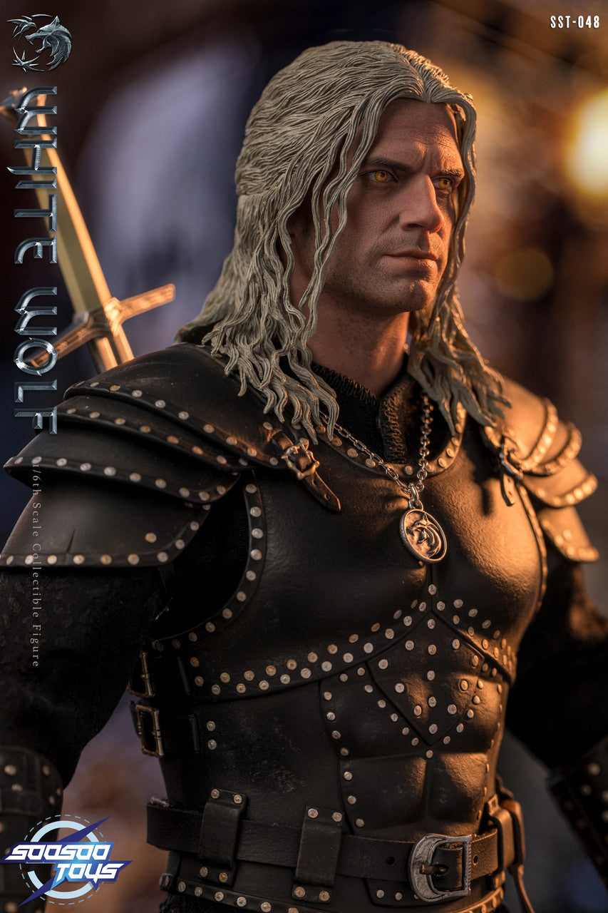 Soosootoys White Wolf 1:6 Scale Collectible Figure