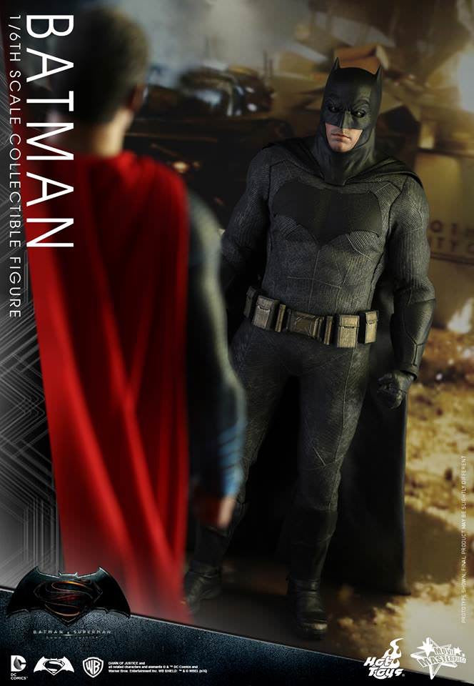 Hot Toys Batman v Superman: Dawn of Justice - Batman MMS342 (Regular Edition)(Without Bonus Accessory)