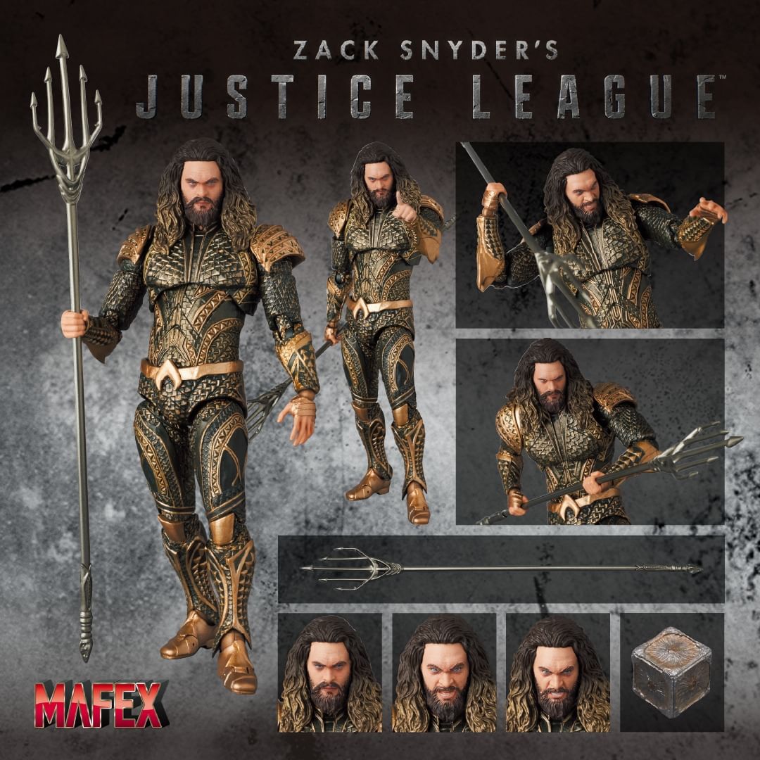 Medicom Toy Mafex No.209 Aquaman (Zack Snyder's Justice League Ver.)