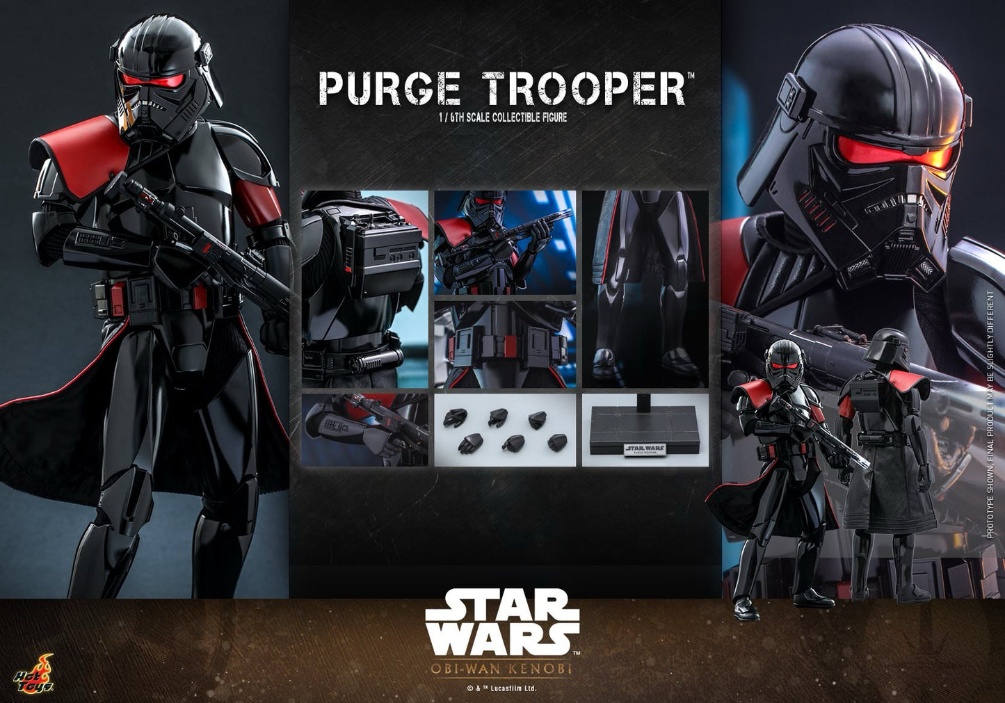 Hot Toys "Star Wars: Obi-Wan Kenobi" 1/6th scale Purge Trooper Collectible Figure TMS081