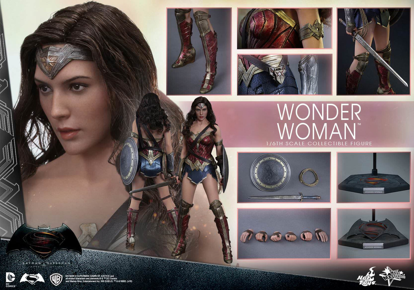 Hot Toys Batman v Superman: Dawn of Justice - Wonder Woman MMS359