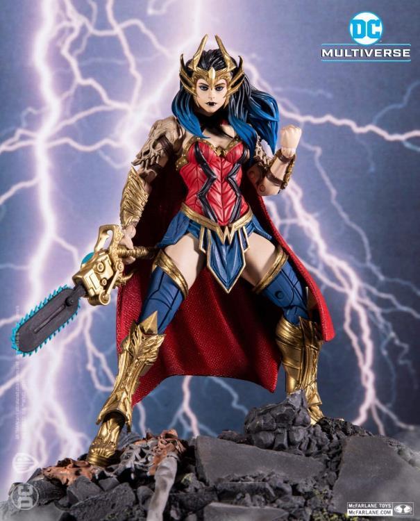 McFarlane Toys Dark Nights: Death Metal DC Multiverse Wonder Woman Action Figure (Collect to Build: Dark Father)