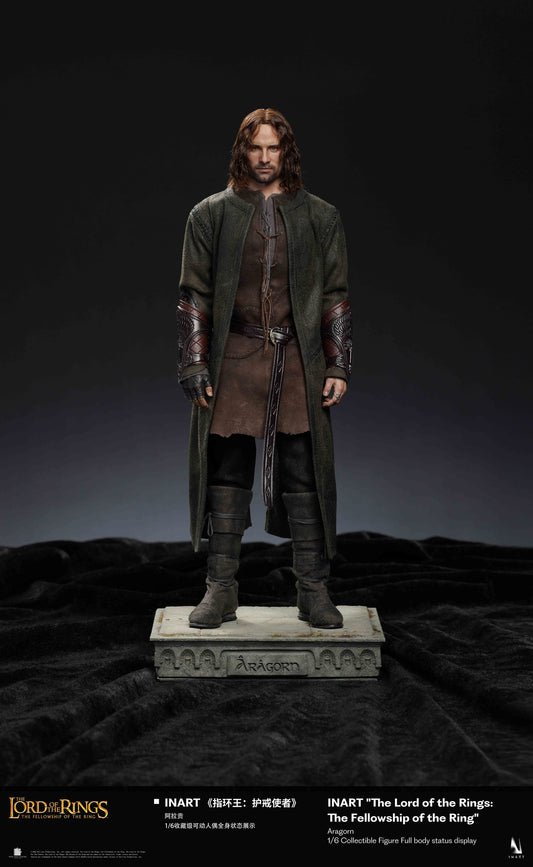 InArt The Lord Of The Rings The Fellowship Of The Ring – Aragorn 1/6th Scale Collectible Figure (Premium Version)(Rooted Hair)