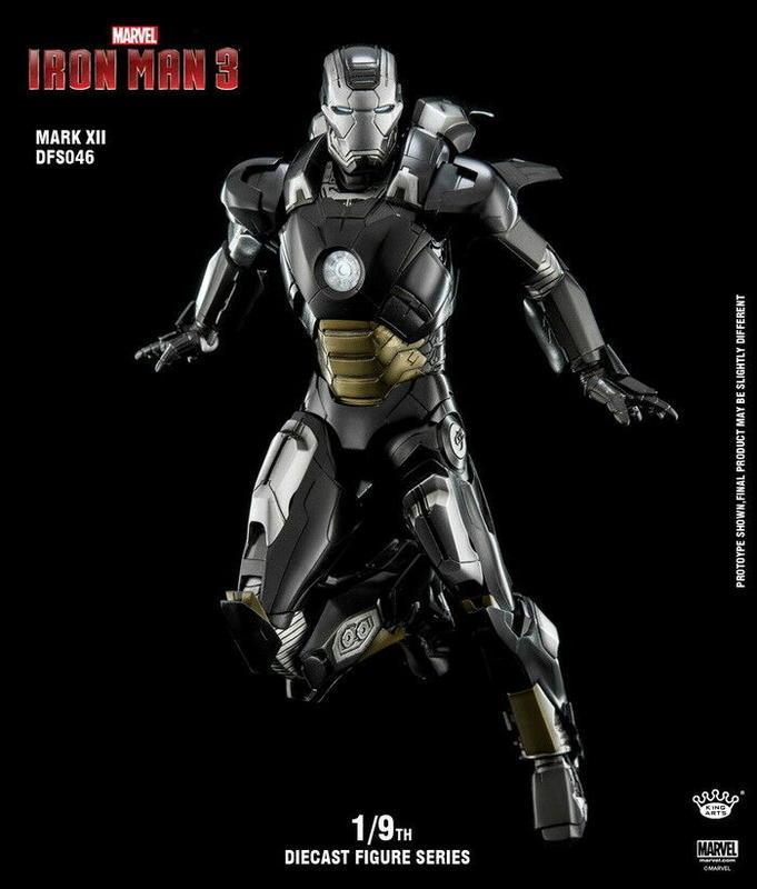 King Arts 1:9 Scale Iron Man Mark XII Collectible Figure