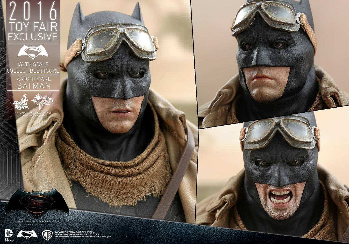 Hot Toys Batman V Superman: Dawn Of Justice : Knightmare Batman MMS372