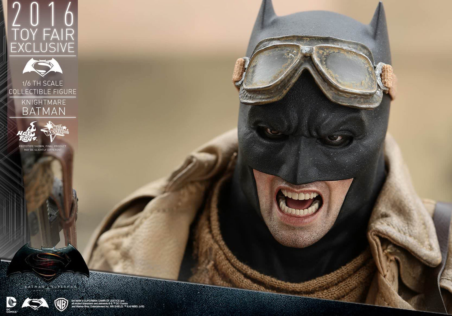 Hot Toys Batman V Superman: Dawn Of Justice : Knightmare Batman MMS372