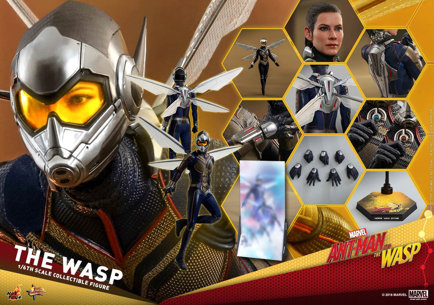 Hot Toys Ant-Man and the Wasp - The Wasp MMS498