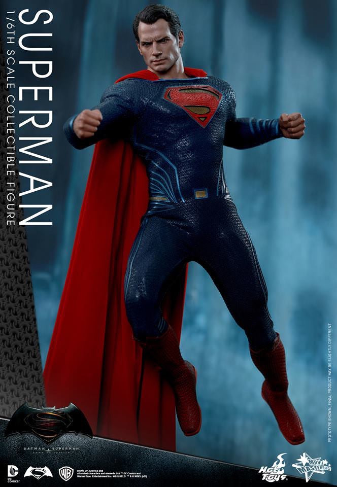 Hot Toys Batman v Superman: Dawn of Justice : Superman (Exclusive Edition) MMS343