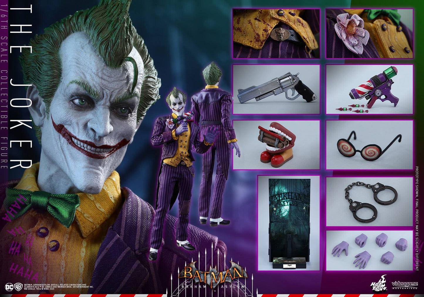 Hot Toys Batman: Arkham Asylum - The Joker VGM27