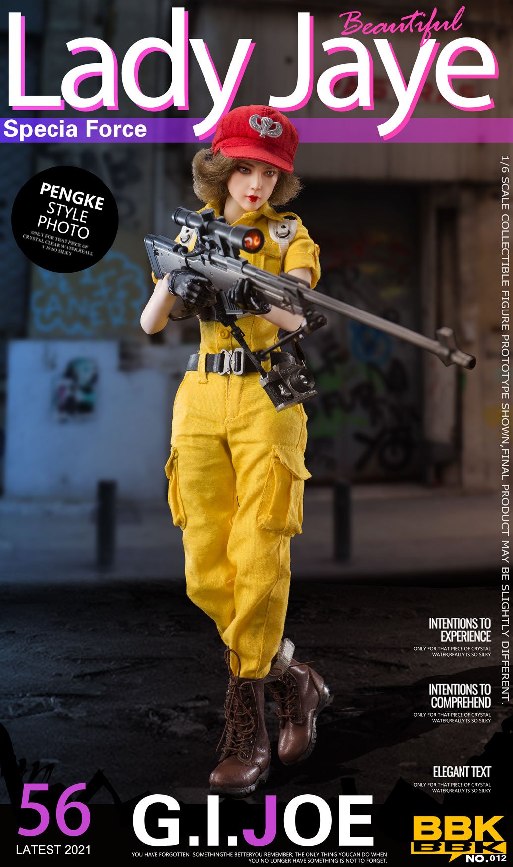 BBK BBK012 1/6 Scale Lady Jaye figure