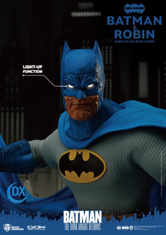 Beast Kingdom Batman: The Dark Knight Returns Dynamic 8ction Heroes Batman & Robin Set