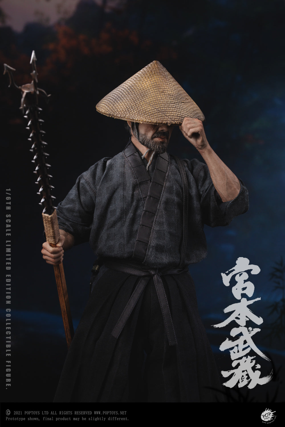 POPTOYS 1:6 Scale Miyamoto Musashi Action Figure