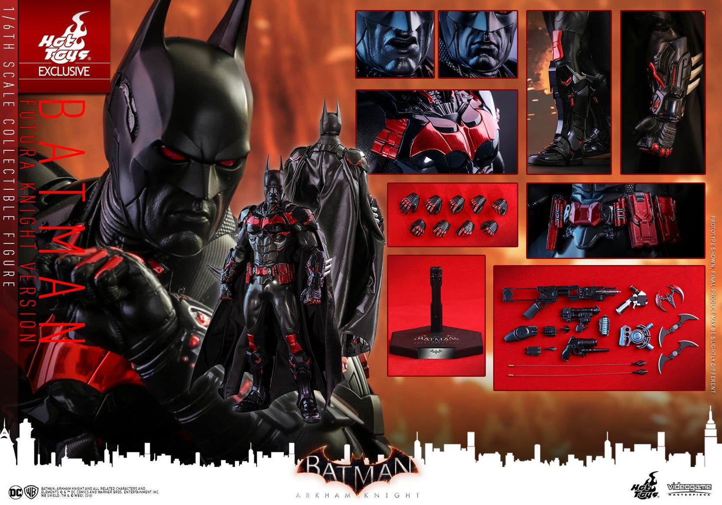 Hot Toys Batman: Arkham Knight - Batman  (Futura Knight Version) VGM29