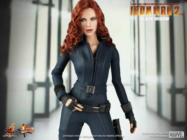 Hot Toys Iron Man 2 - Black Widow MMS124