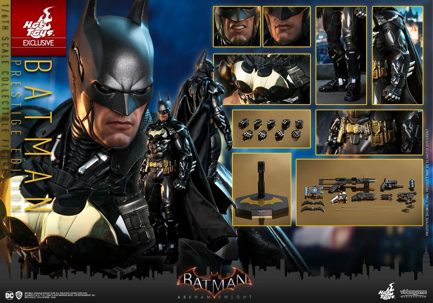 Hot Toys Batman: Arkham Knight - Batman (Prestige Edition) VGM37