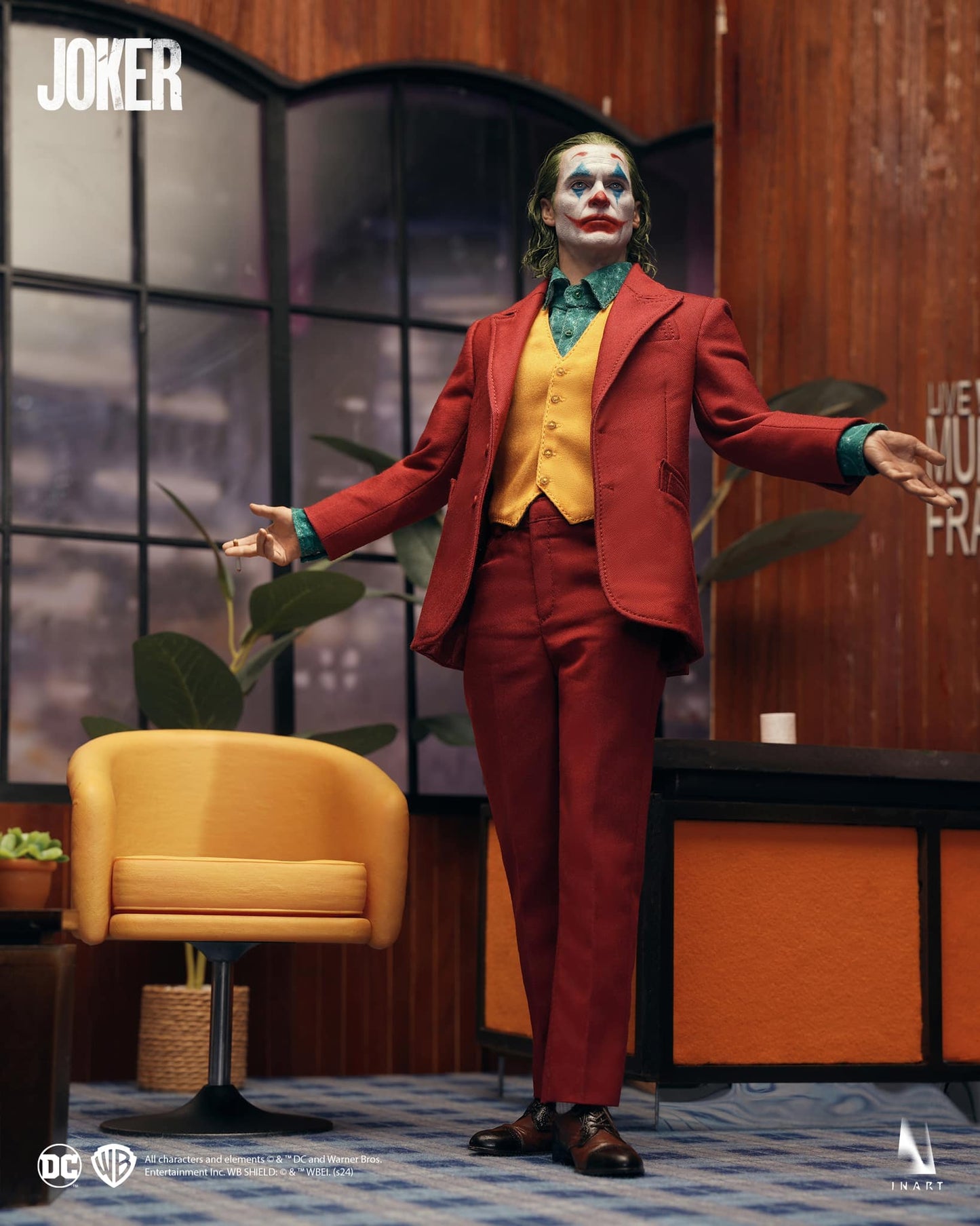 INART JOKER (2019) 1/6 Collectible Figure (Premium Version)(4 Pack)