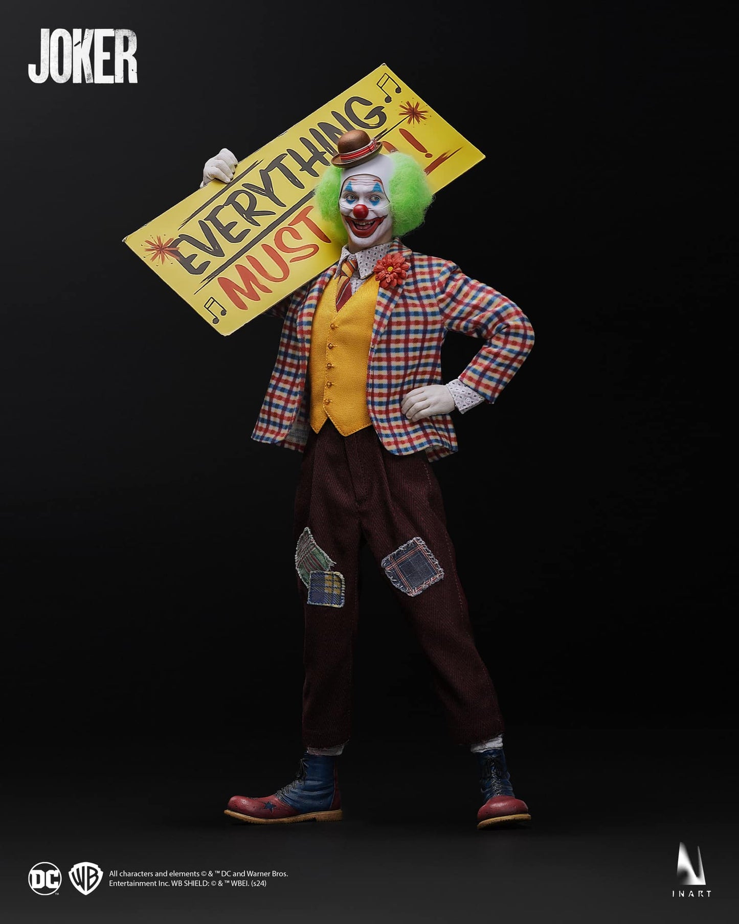 INART JOKER (2019) 1/6 Collectible Figure (Premium Version)(4 Pack)