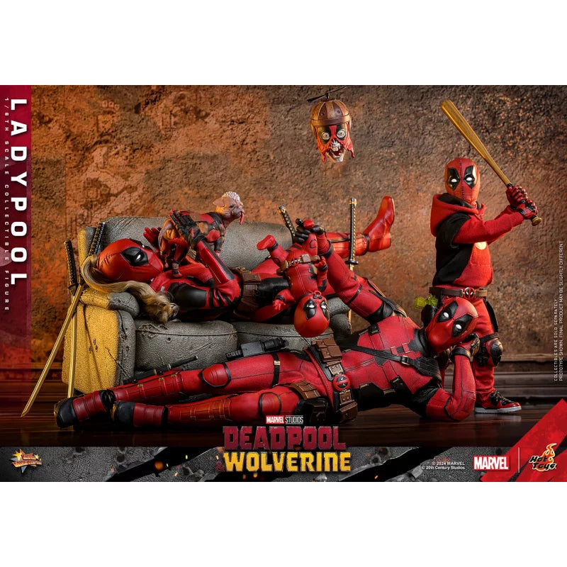 Hot Toys Deadpool &amp; Wolverine - Ladypool 1:6 Scale Collectible Figure MMS747